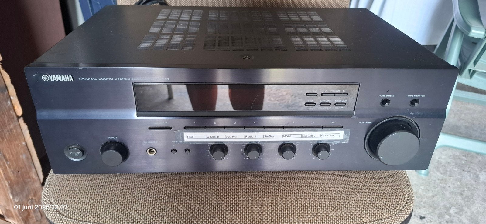 Yamaha versterker, Audio, Tv en Foto, Versterkers en Ontvangers, Ophalen, Yamaha