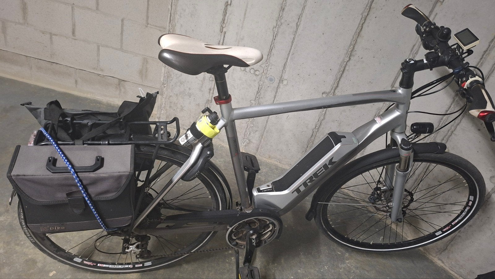 EBike Trek speed 45km/u 6000km op 10jaar., Fietsen en Brommers, 55 tot 59 cm, Ophalen, Gebruikt, 50 km per accu of meer