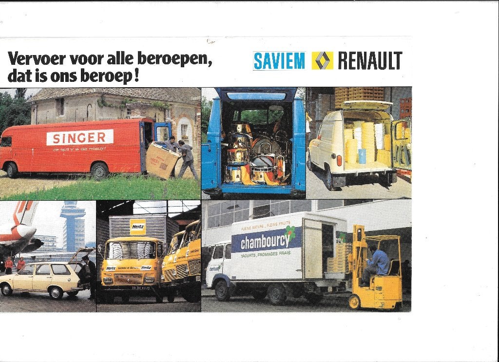 RENAULT -SAVIEM  1970, Enlèvement ou Envoi, Renault
