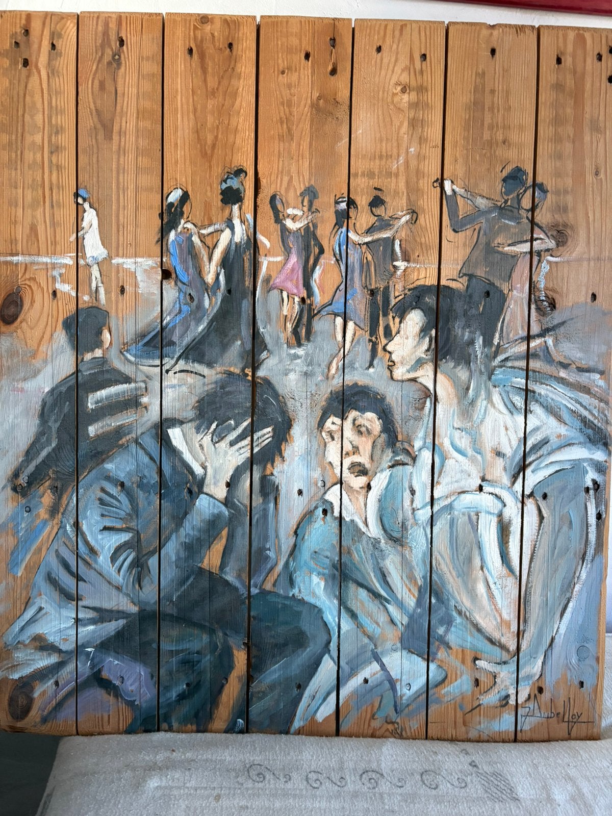 Peinture sur palette, Enlèvement