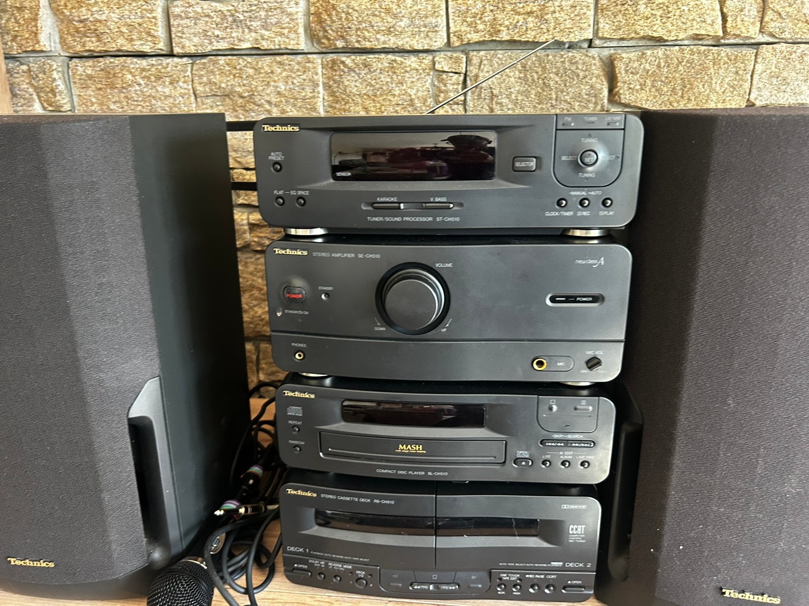 Chaine hi-fi Technics, Enlèvement, Comme neuf, Lecteur CD