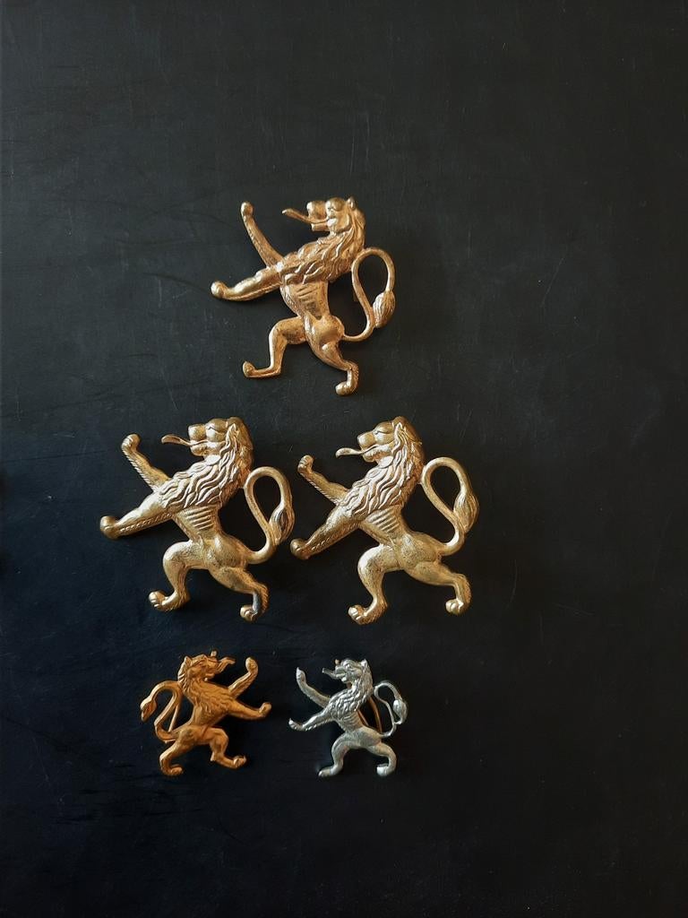 Set van 'leeuwen' insignes, Ophalen of Verzenden