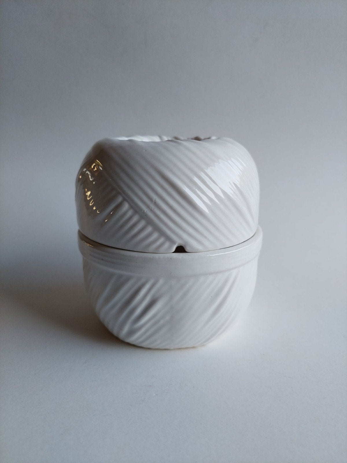 Keramieken brei/wol-pot organizer, Enlèvement