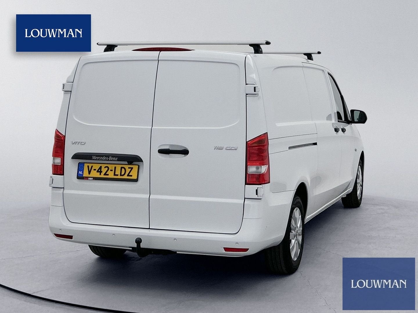 Mercedes-Benz Vito 116 CDI L3 Trekhaak Led koplampen Stoelve, Auto's, Automaat, Parkeersensor, Wit, Mercedes-Benz