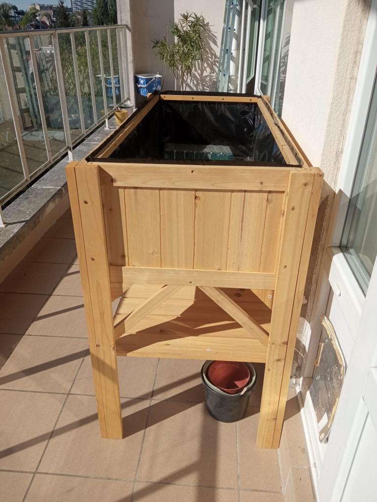 Potager sur pied - Étagère de rangement 119 X 57 X 90 Cm, Jardin & Terrasse, Bacs à fleurs & Jardinières, Comme neuf, Enlèvement