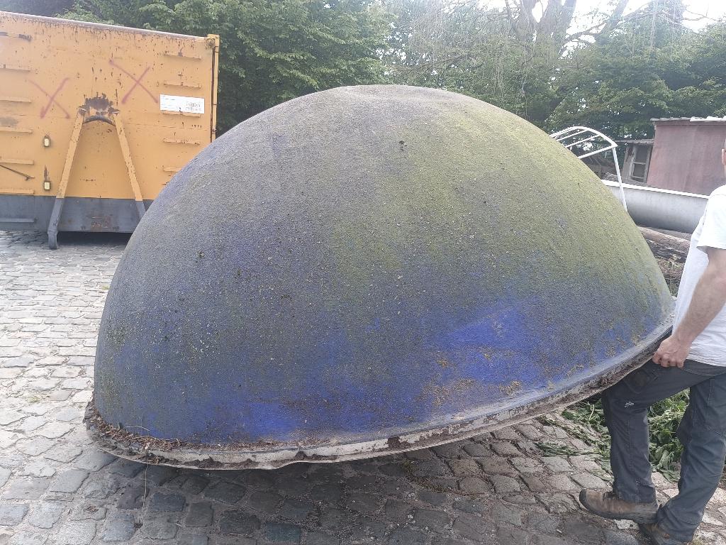 Polyester koepel, Tuin en Terras, Ophalen, Zo goed als nieuw, Tuinpaviljoen