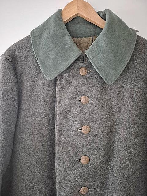 Duitse Feldgraue Mantel , WO1, WW1, Verzamelen, Verzenden, Kleding of Schoenen
