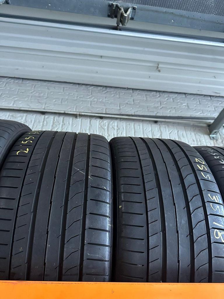 ZGAN Continental Sportcontact5 255/35 R18 - 255 35 18 banden, Auto-onderdelen, 18 inch, Gebruikt, 255 mm, -