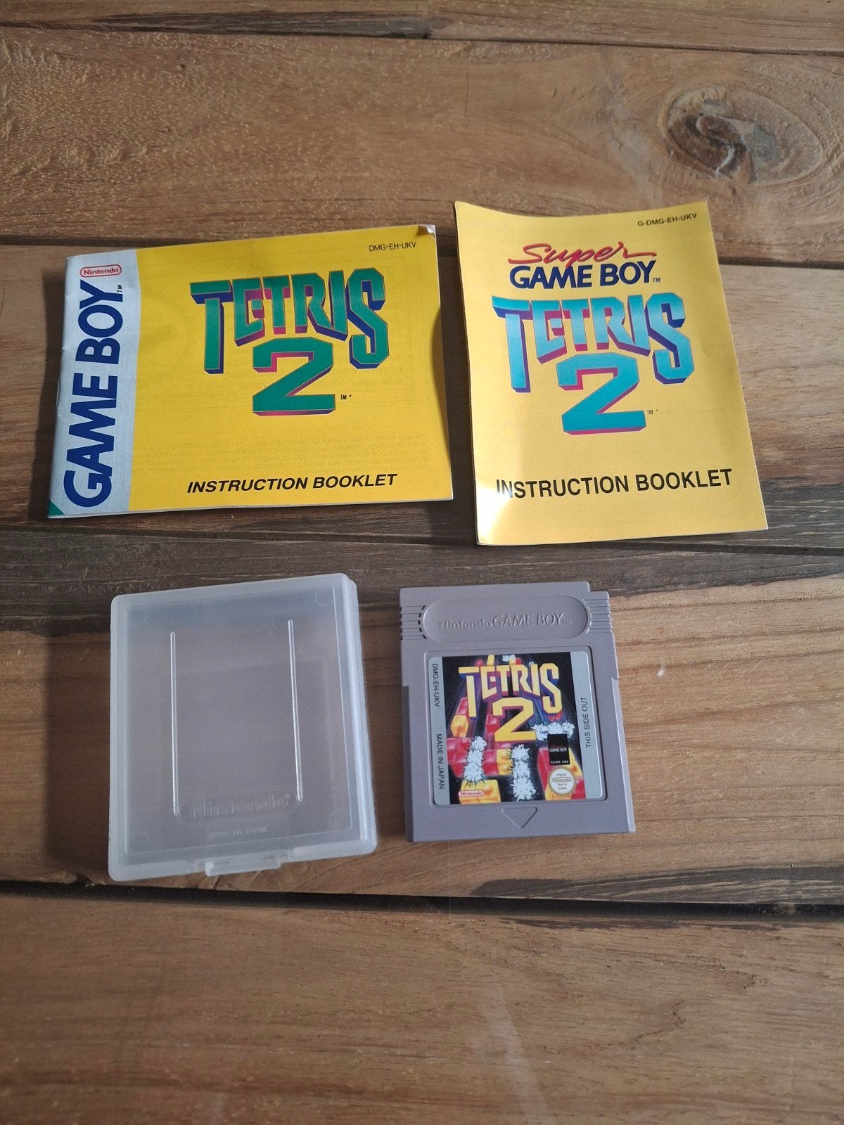 Nintendo Game Boy Tetris 2 met bijbehorende boekjes, Consoles de jeu & Jeux vidéo, Jeux | Nintendo Game Boy, Enlèvement