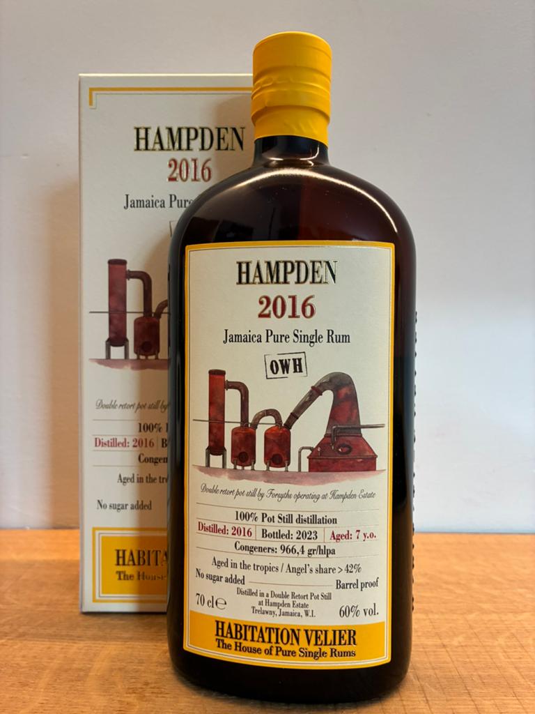 Rhum jamaïcain Hampden OWH 2016 Habitation Velier, Collections, Vins, Enlèvement ou Envoi, Neuf