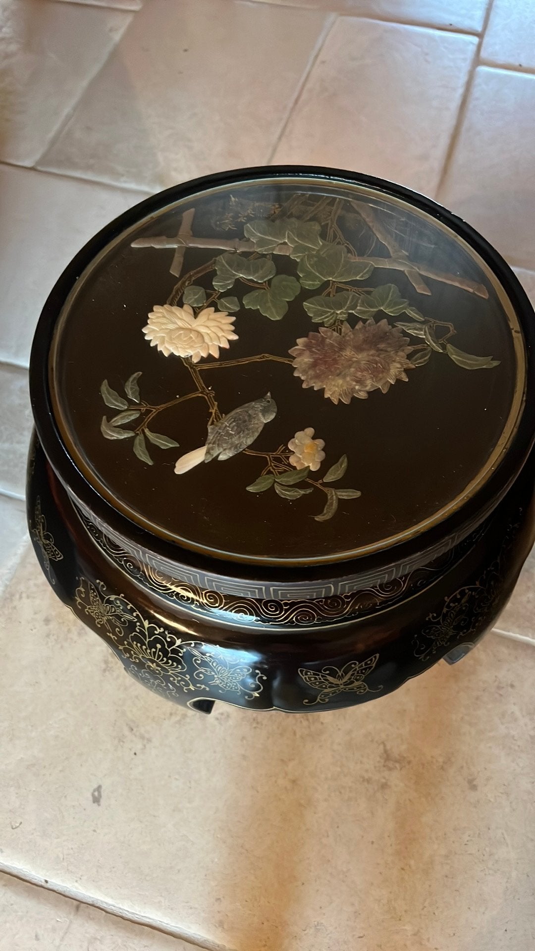 Bijzettafel, Ophalen