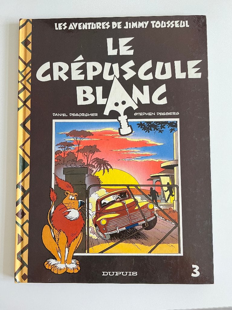 BD Jimmy Tousseul Le crépuscule blanc, Livres, BD, Enlèvement ou Envoi, Une BD, Desberg - Desorgher, Utilisé