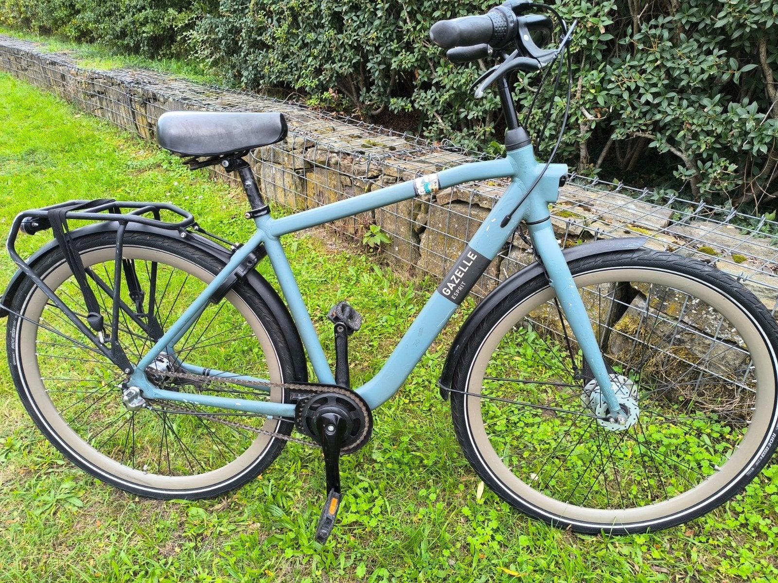 groene Gazelle Herenfiet prima staat lightweight, Fietsen en Brommers, Ophalen, Versnellingen, 49 tot 53 cm, Zo goed als nieuw