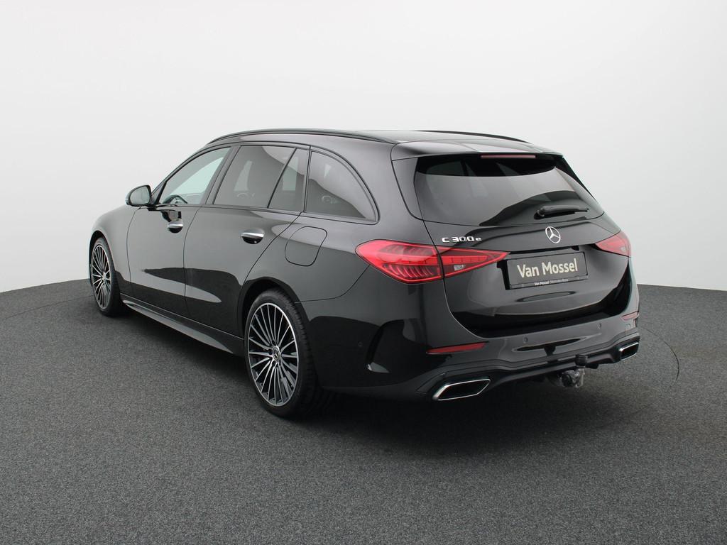 Mercedes-Benz C 300 e Break Star Edition + LEDER + DIGITAL L, Auto's, Automaat, Verblindingsvrij grootlicht, Achterwielaandrijving