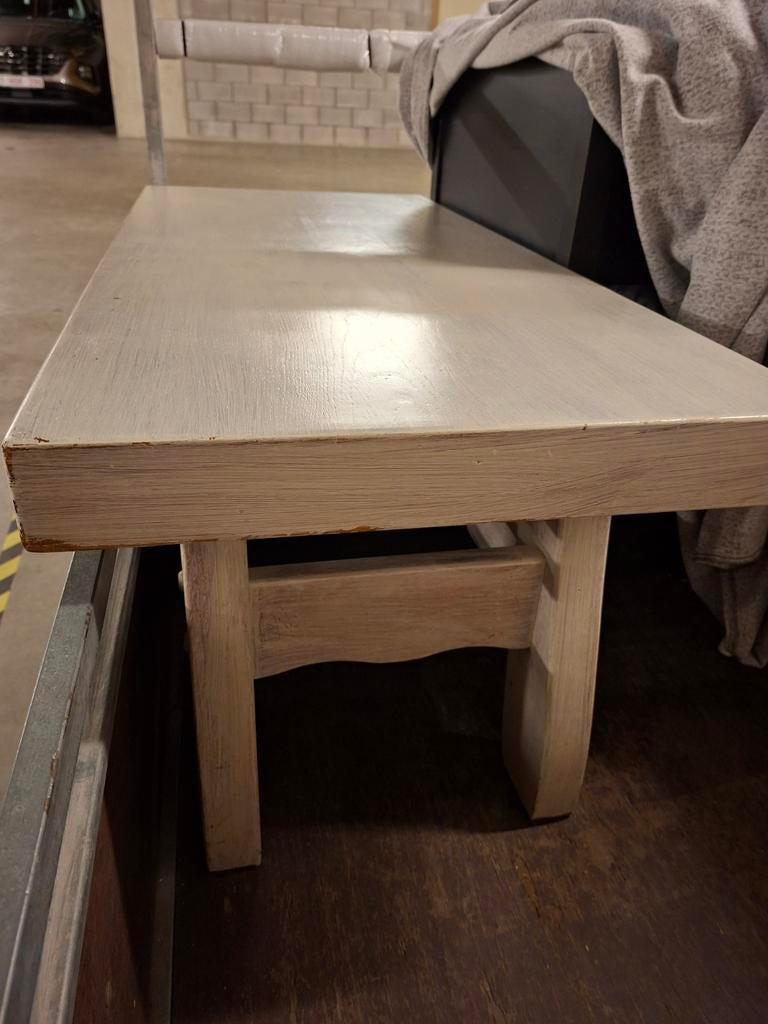 Salontafel eik, Ophalen