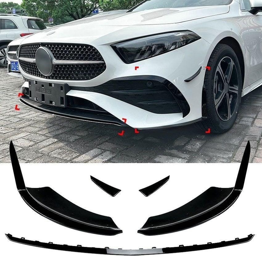 Spoiler Splitter Voor MB A Klasse W177 V177 AMG Pack Facelif, Verzenden