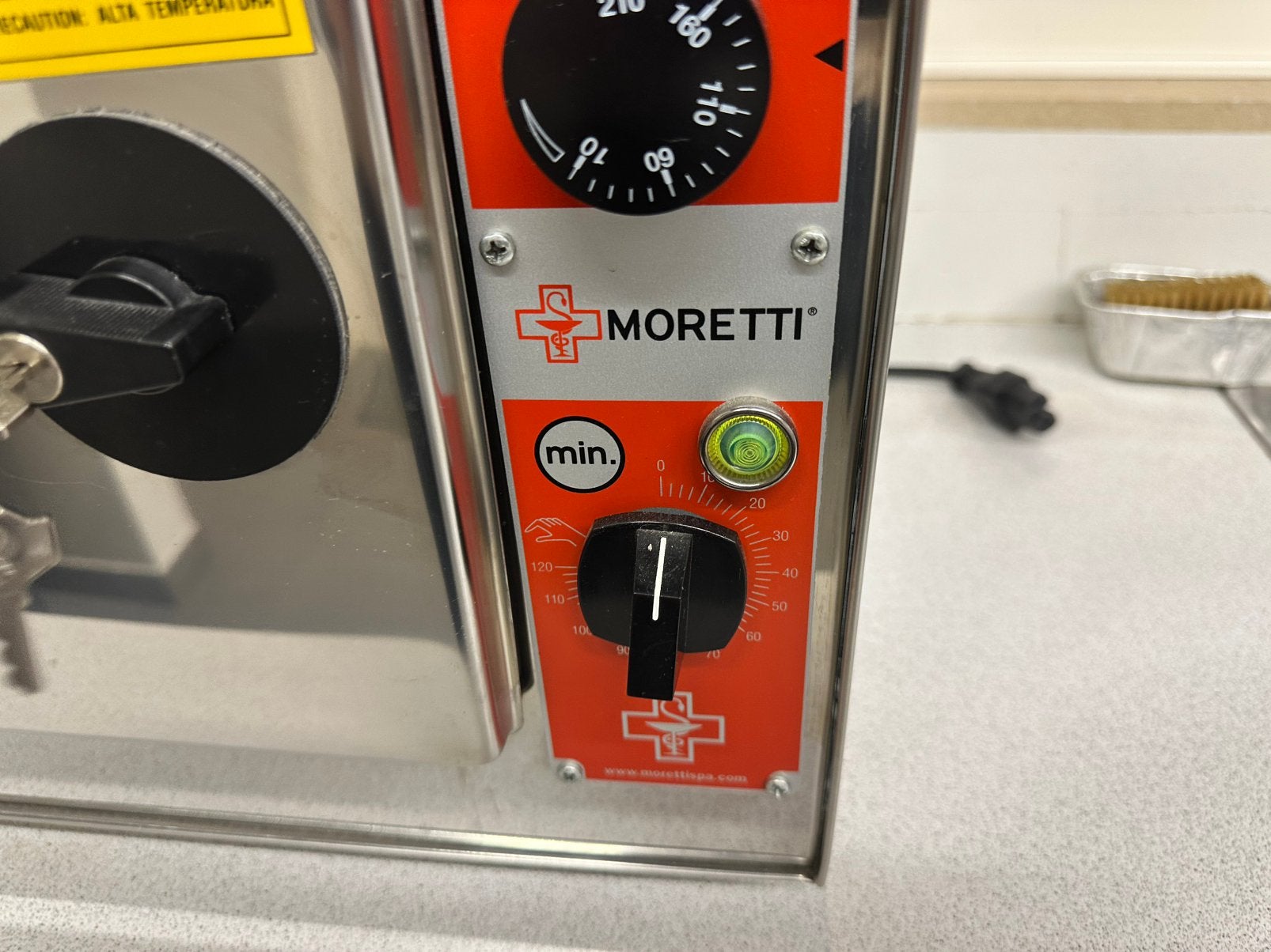 Moretti/Titanox heteluchtsterilisator 20L, Pasteur, Ophalen, Zo goed als nieuw