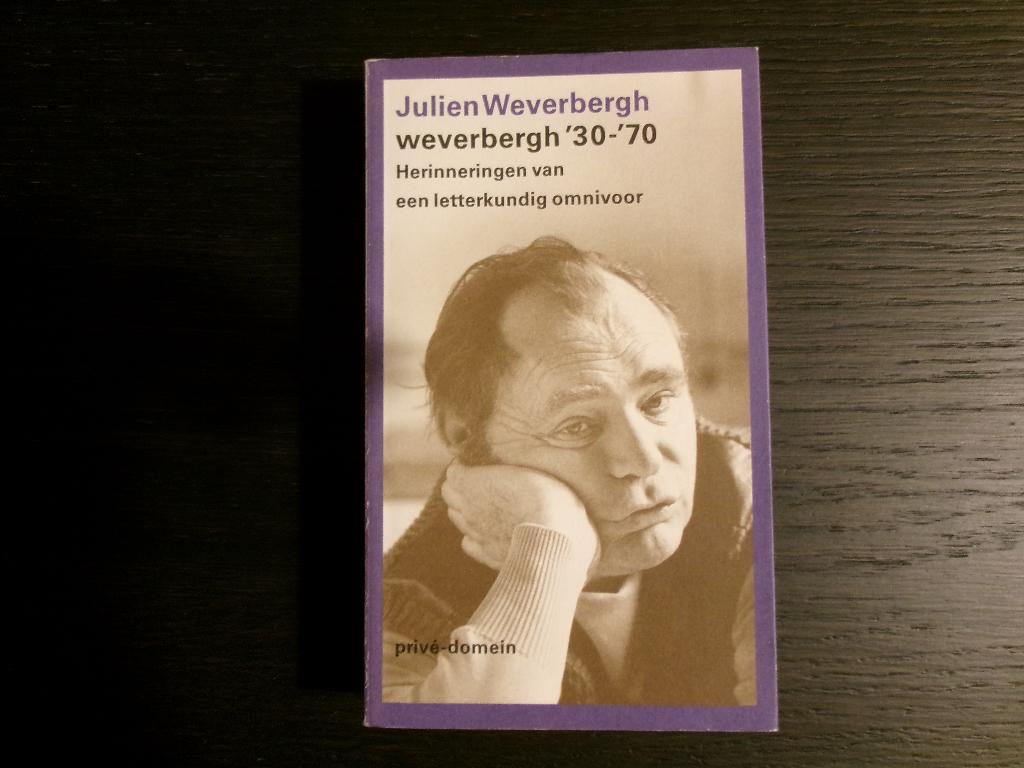 Julien Weverberg   weverbergh '30-'70  Privé-domein, Enlèvement ou Envoi
