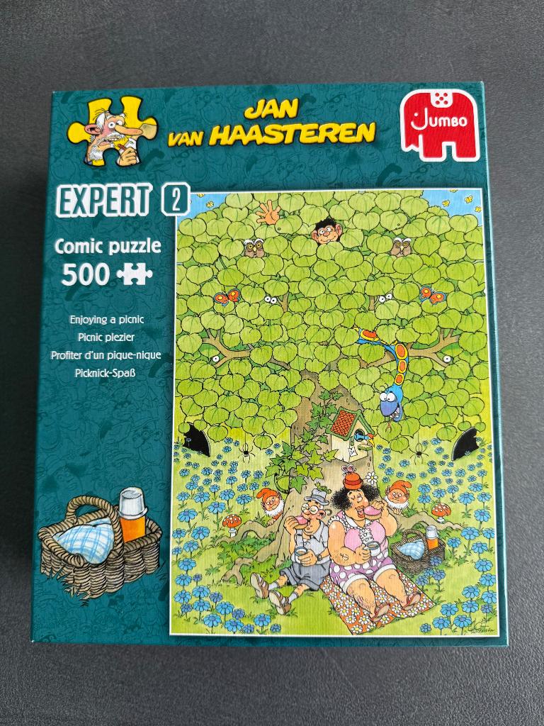 Puzzel Jan Van Haasteren, Enlèvement, 500 à 1500 pièces, Comme neuf, Puzzle