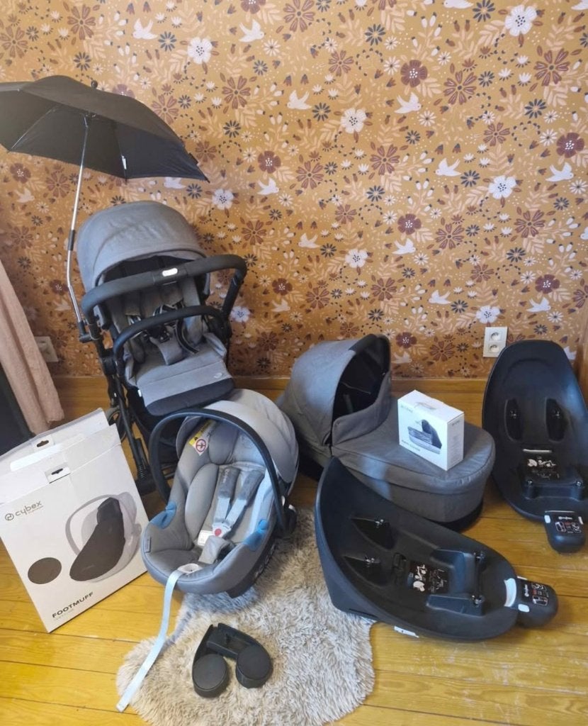 Cybex Balios lot, Enfants & Bébés, Enlèvement, Comme neuf, Poussette, Autres marques