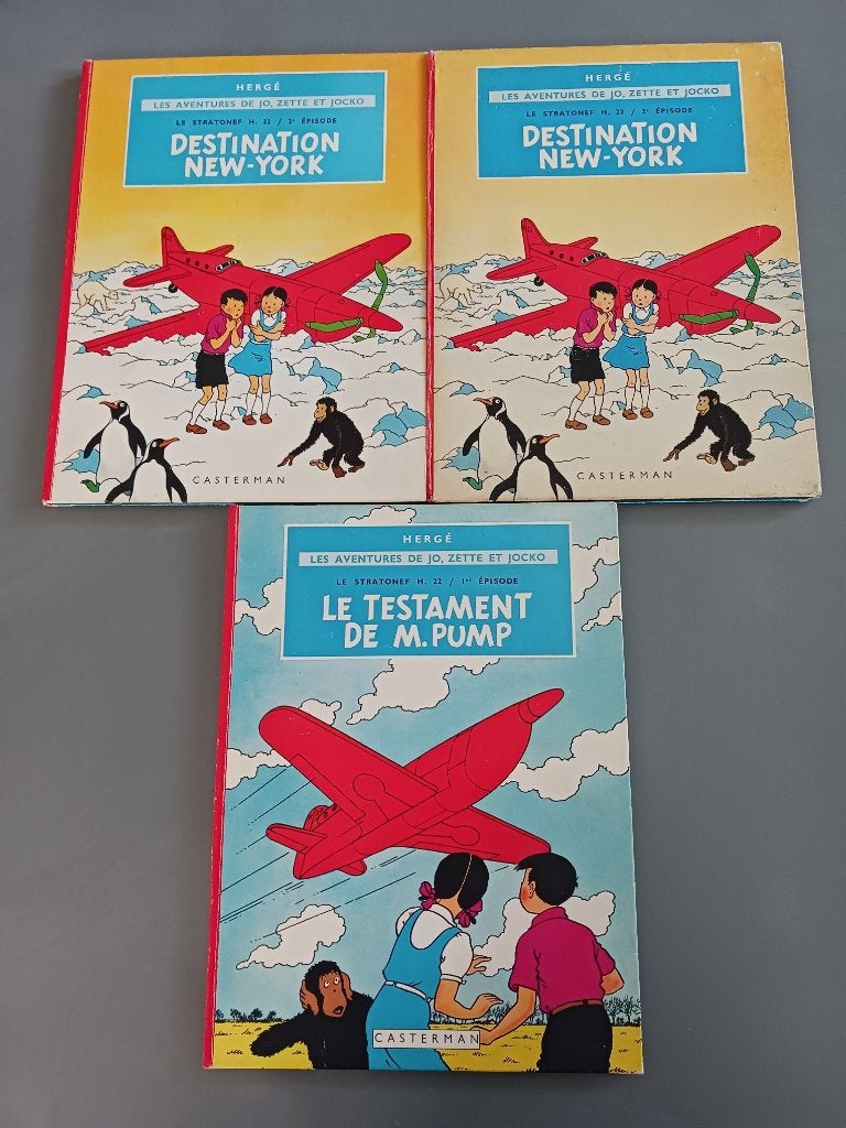 Jo, Zette & Jocko, 3x, bon état, Enlèvement ou Envoi