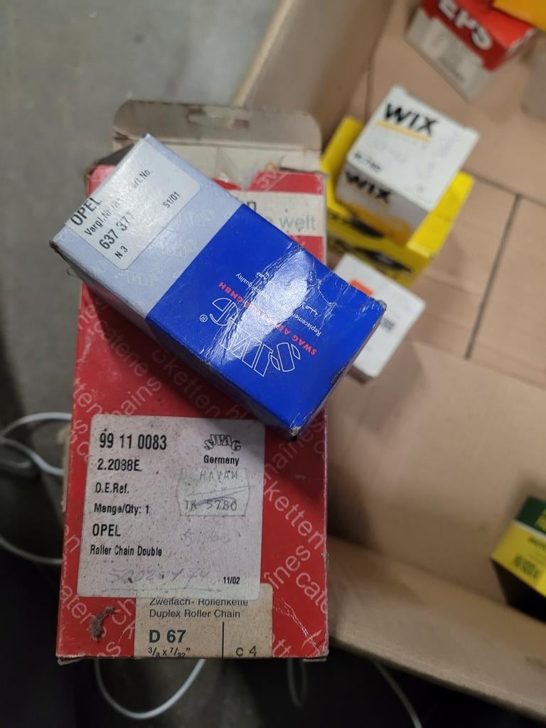 Distributieketting en spanner Opel Kadett c Gte en rally, Auto-onderdelen, Ophalen, Opel