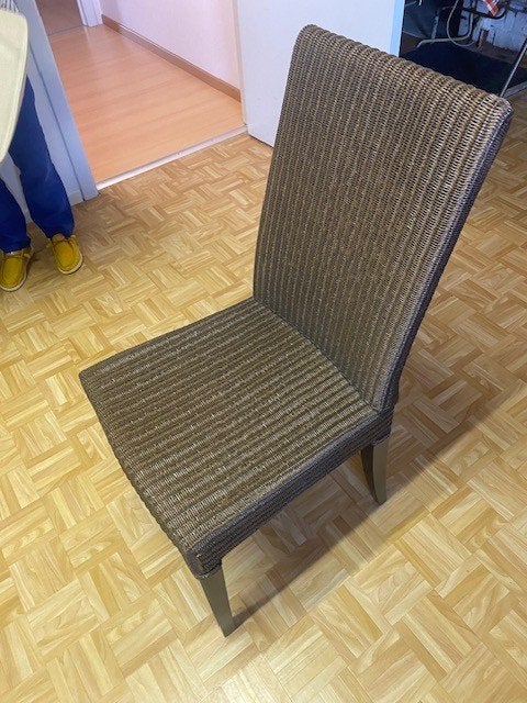 6 stoelen vincent sheppard, Ophalen, Bruin, Zo goed als nieuw, Vijf, Zes of meer stoelen