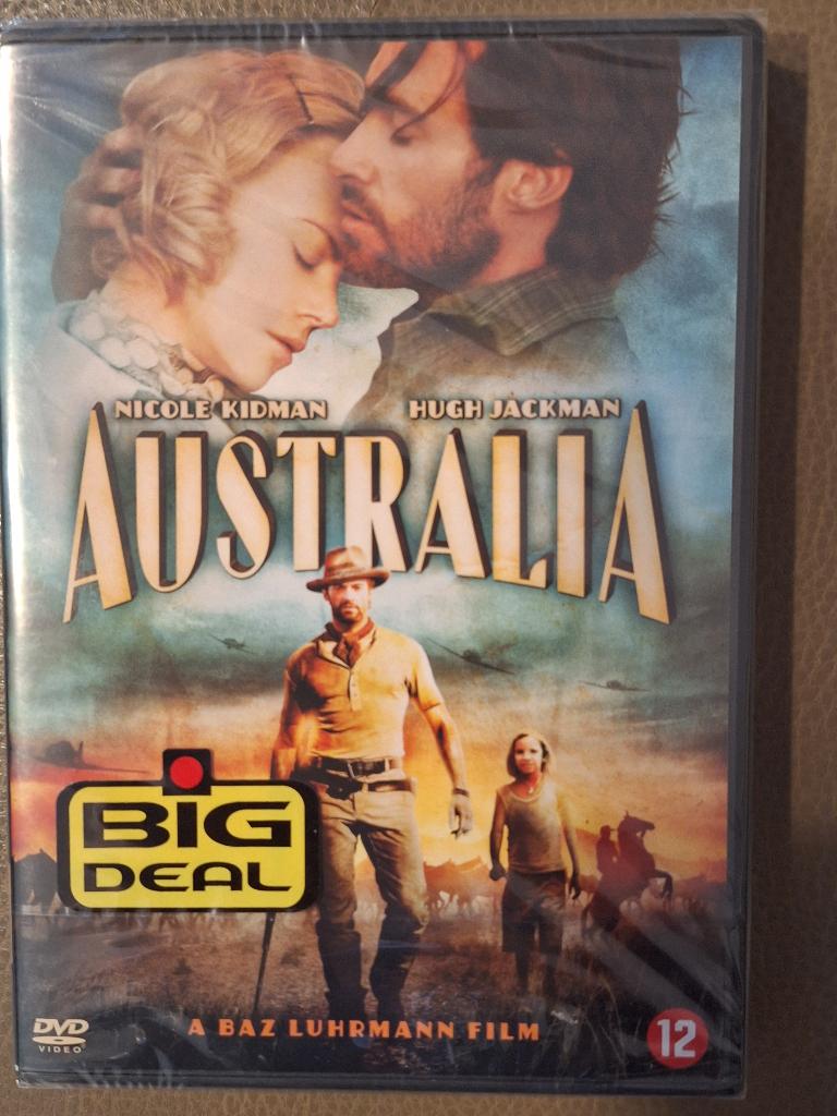 AUSTRALIA – DVD – Nicole Kidman & Hugh Jackman, Vanaf 12 jaar, Ophalen of Verzenden, Nieuw in verpakking