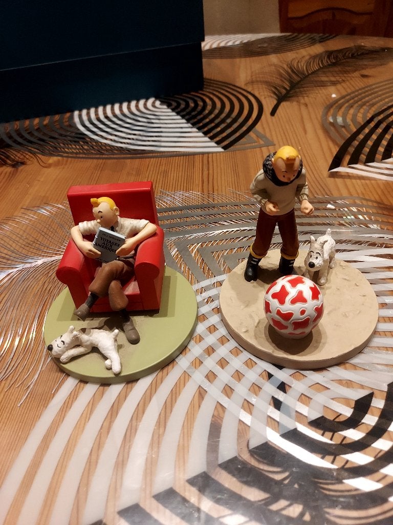 Figurines tintin  60 euro pièces, Collections, Enlèvement ou Envoi, Tintin