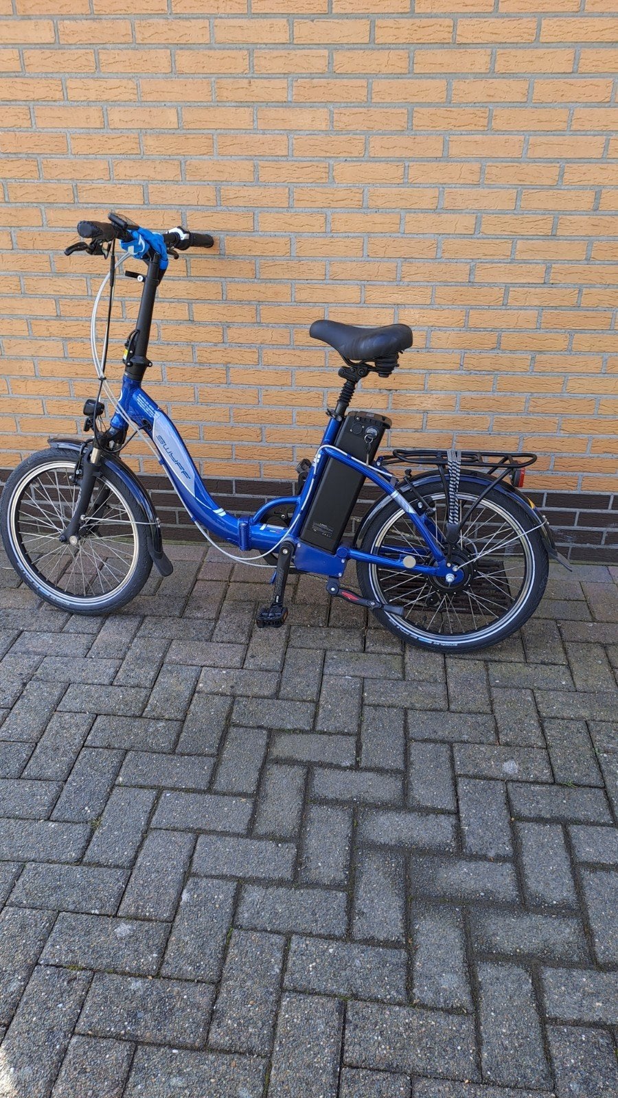electiche swiff mini fiets, Ophalen, Zo goed als nieuw, Deels opvouwbaar, Overige merken