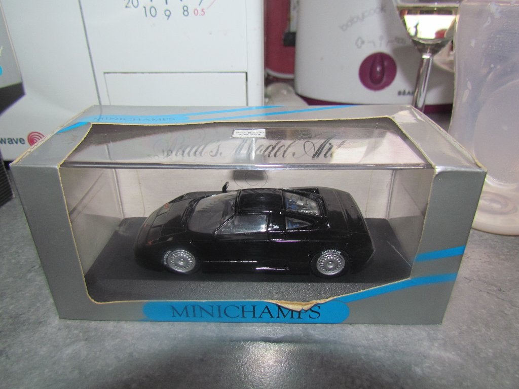 Minichamps Bugatti EB 110 1/43, Ophalen of Verzenden, Nieuw, Auto, MiniChamps