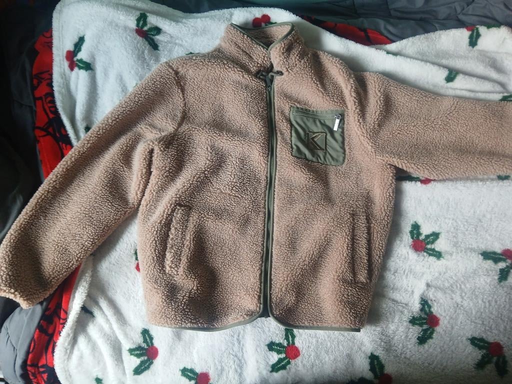 Winter jas - Karl Khani, Maat 52/54 (L), Beige, Karl khani, Ophalen of Verzenden