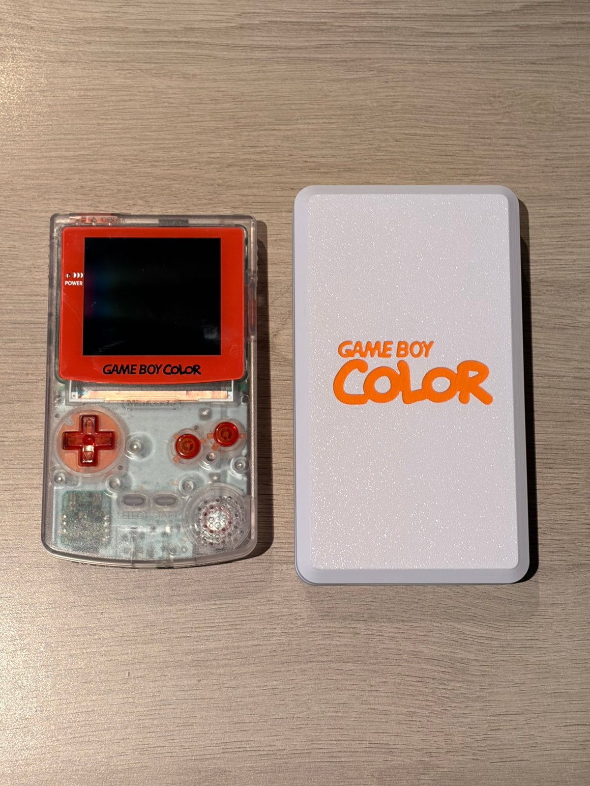 Game boy color ips fully modded, Ophalen of Verzenden, Zo goed als nieuw, Game Boy Color