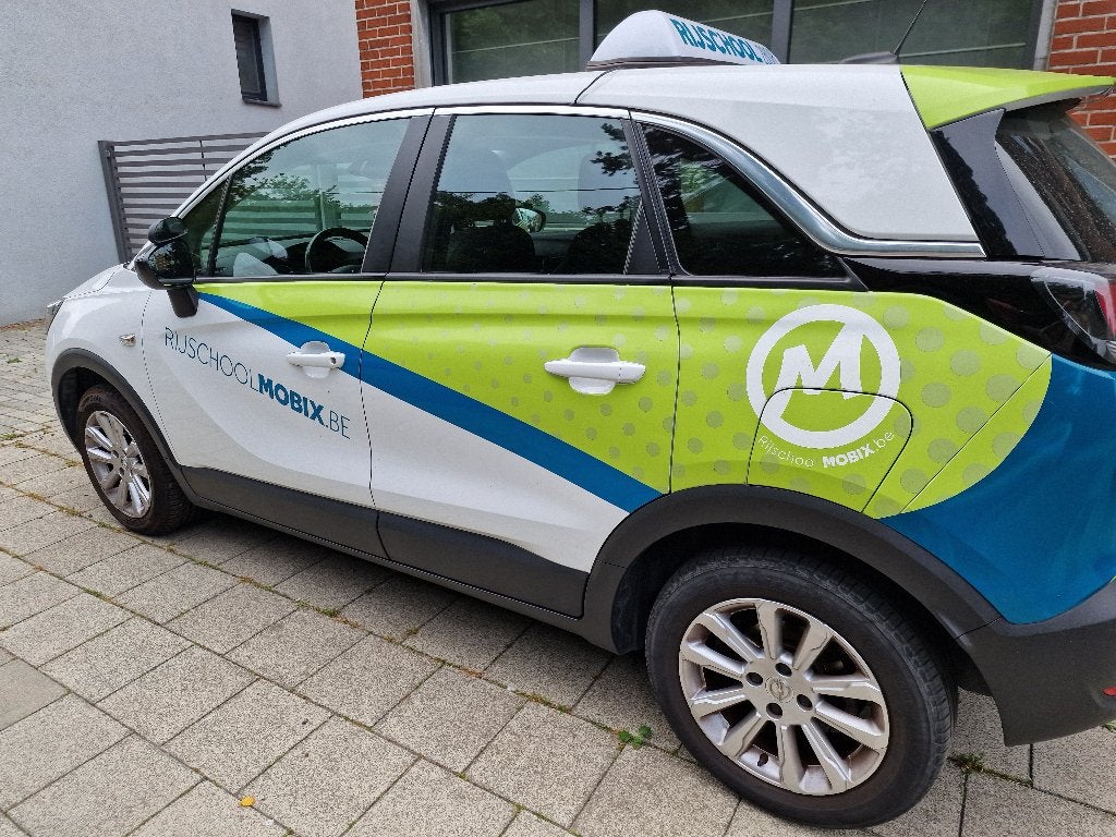 Opel Crossland 2021 dubbele bediening, Auto's, Voorwielaandrijving, Wit, Particulier, Dealer onderhouden