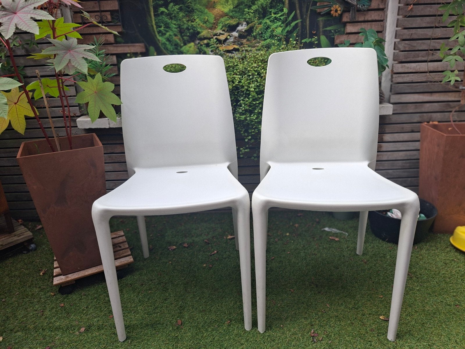 witte stoelen, Huis en Inrichting, Ophalen