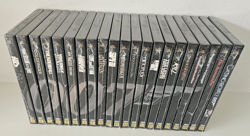 21 DVD boxen James Bond, Cd's en Dvd's, Ophalen of Verzenden