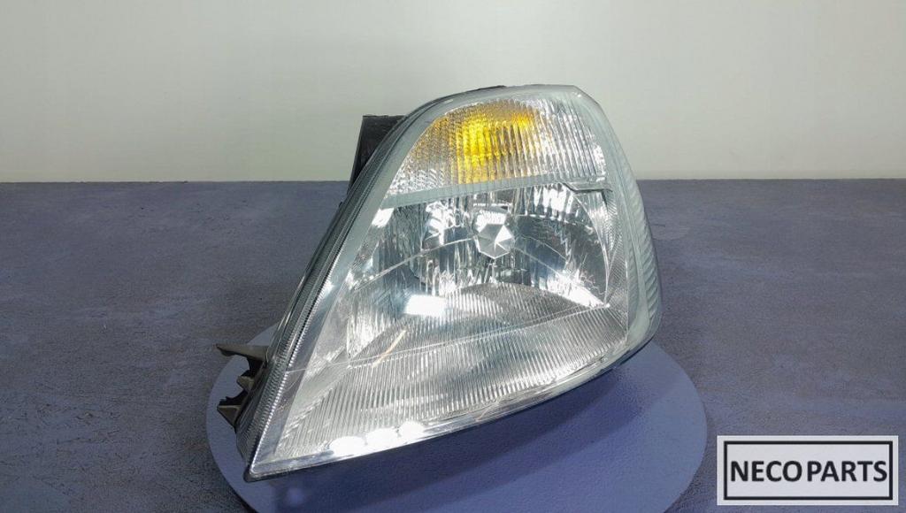 FORD FIESTA MK6 HEADLIGHT LEFT EU 1EF01019701 LEVERBAAR!!, Enlèvement ou Envoi, Utilisé, Ford, Garde-boue