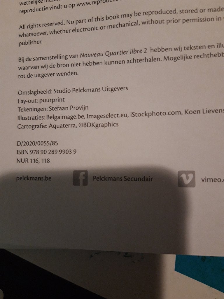 Leerwerkboek Frans nouveau quartier libre 2, Boeken, Schoolboeken, Ophalen of Verzenden, Zo goed als nieuw, ASO, Frans