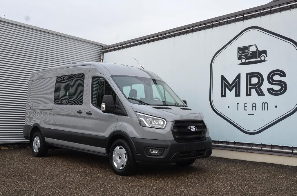 Ford Transit-Dubbelcab-L3H2-Automaat-Camera-Nieuw- 36900+BTW, Automaat, Stof, Euro 6, 2800 kg