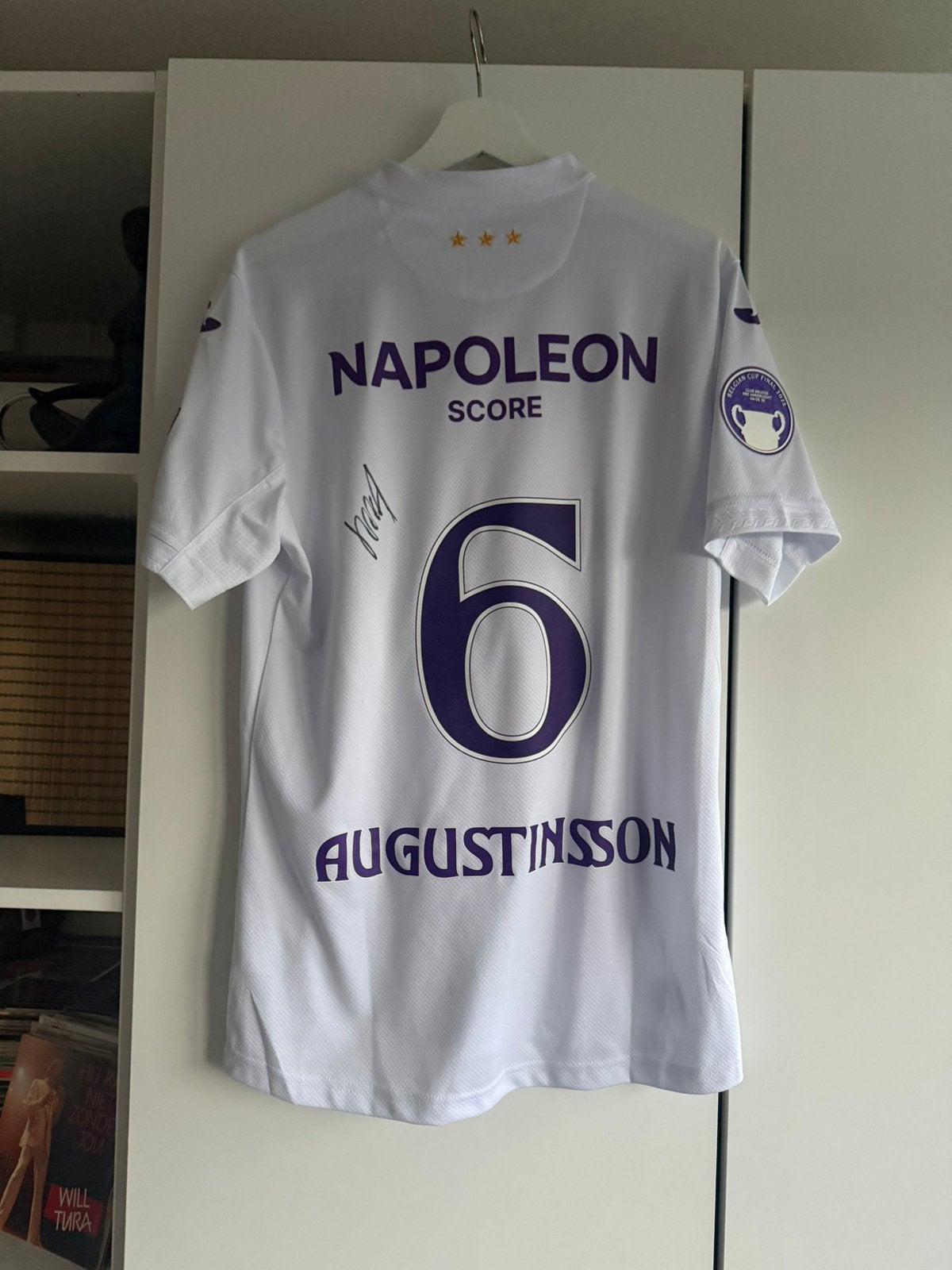 Augustinsson match issud beker van belgie 2025, Enlèvement ou Envoi, Comme neuf, Taille 48/50 (M)