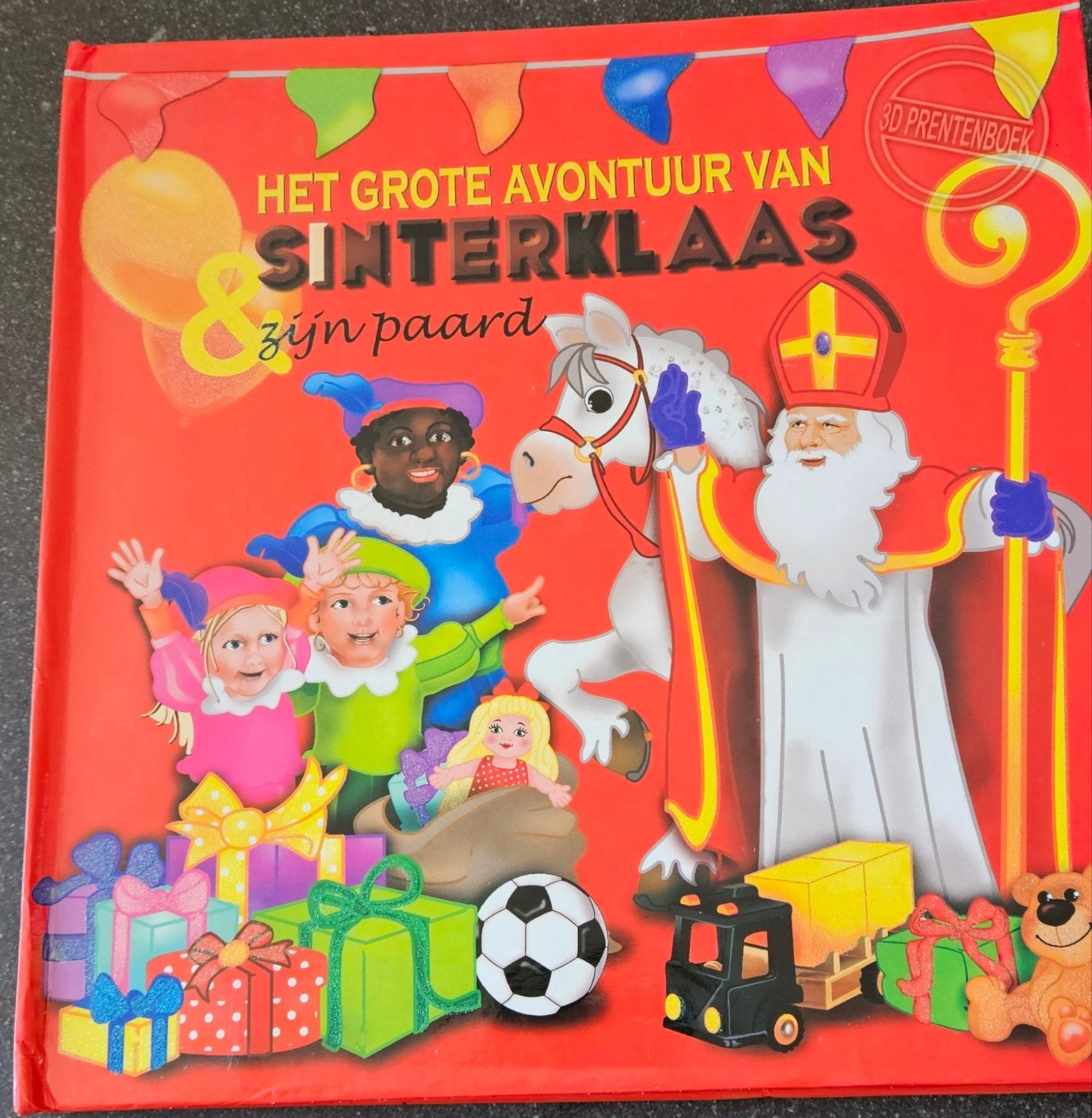 Livre d'images 3D du Père Noël et de son cheval, Divers, Enlèvement, Comme neuf