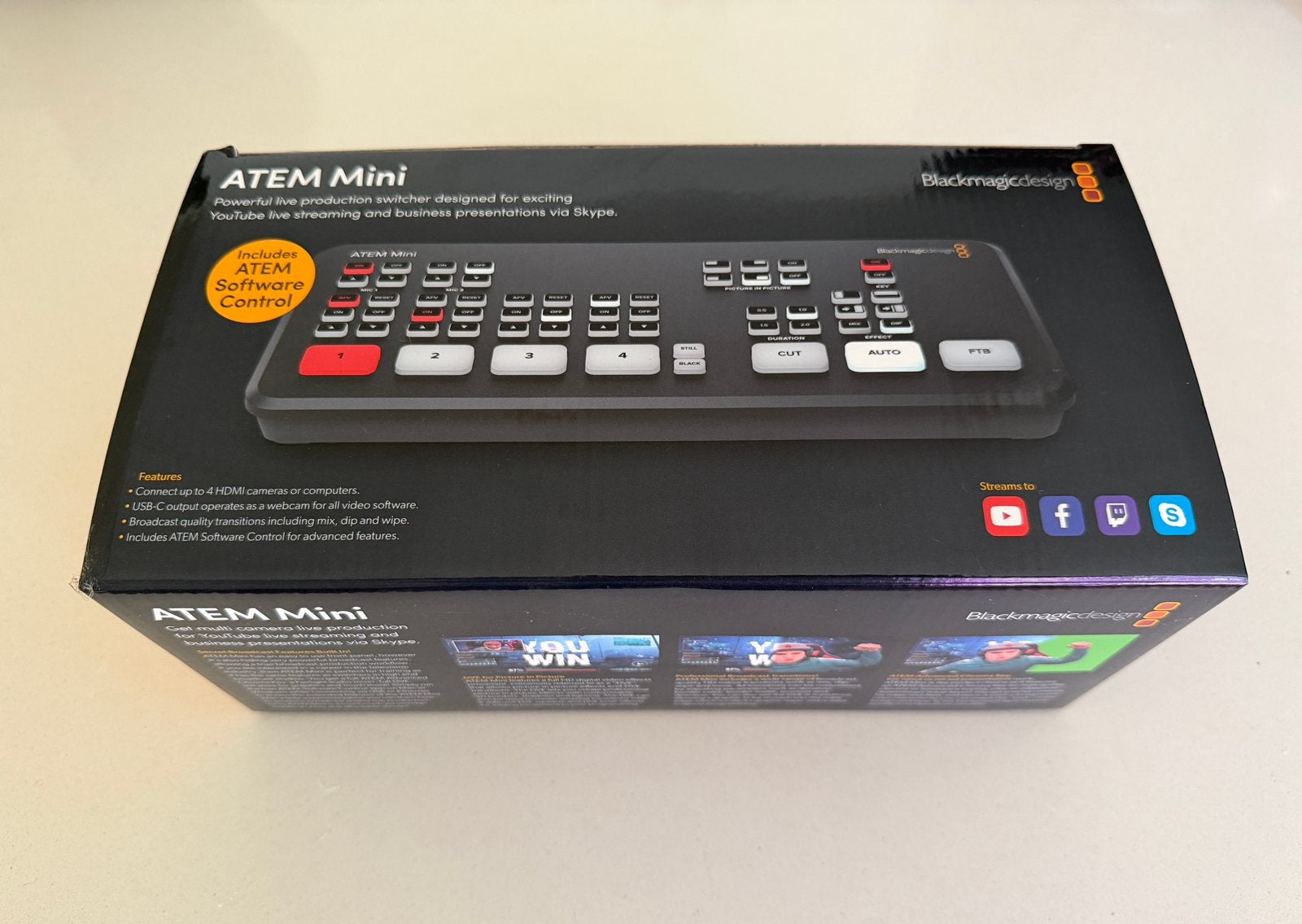 Blackmagic Design ATEM Mini, Audio, Tv en Foto, Overige Audio, Tv en Foto, Ophalen