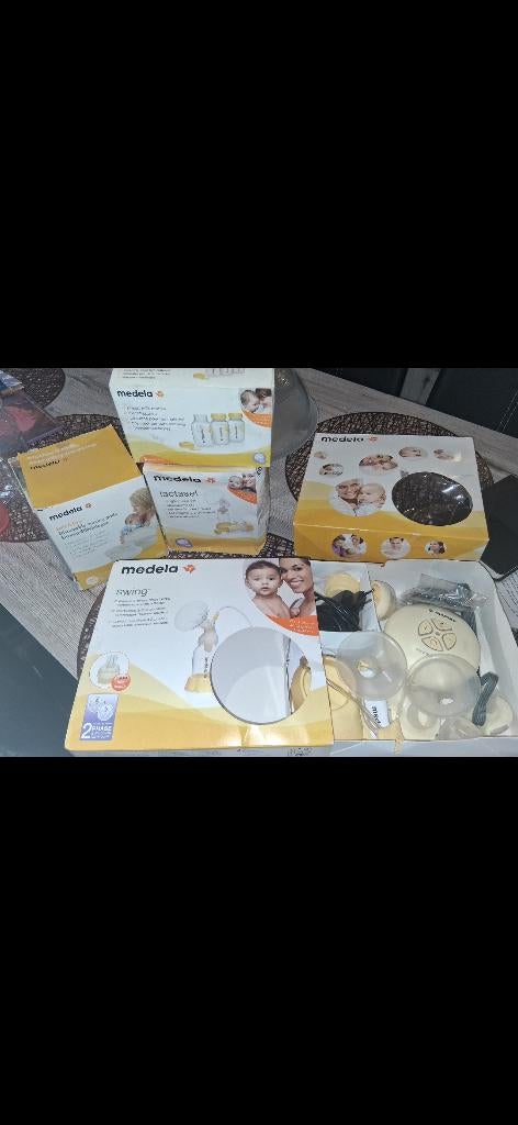 Tire lait double complet MEDELA  tres bon état, Enlèvement, Tire-lait