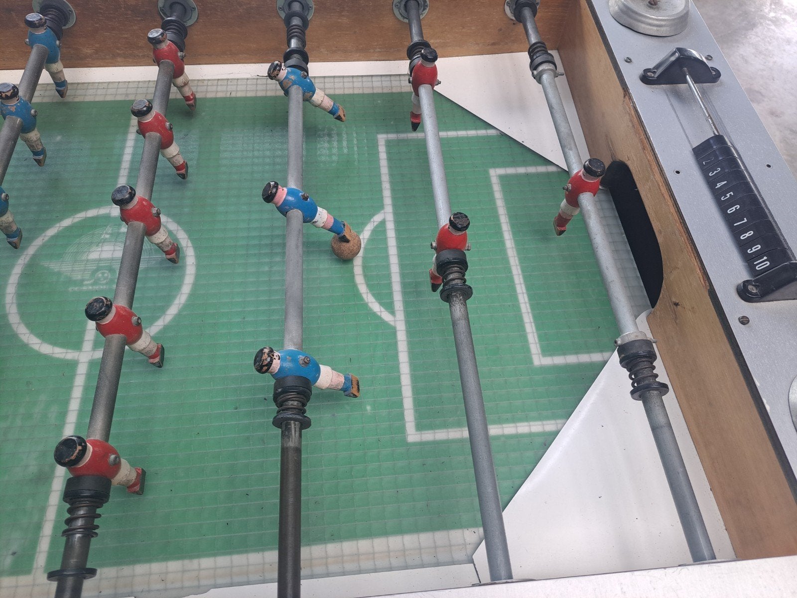 jupiter voetbaltafel, Ophalen, Gebruikt