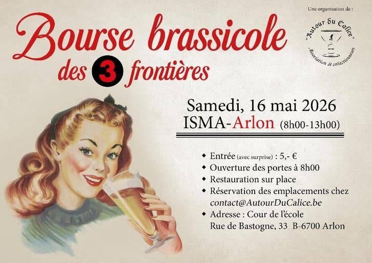 Bourse brassicole des 3 frontières, Tickets & Billets, Expositions, Mai