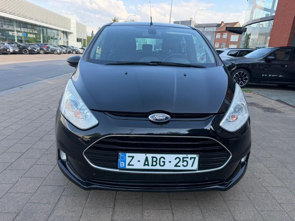 Ford B-Max B-Max 1.0 EcoBoost Titanium S, Auto's, Voorwielaandrijving, Euro 6, B-Max, Zwart