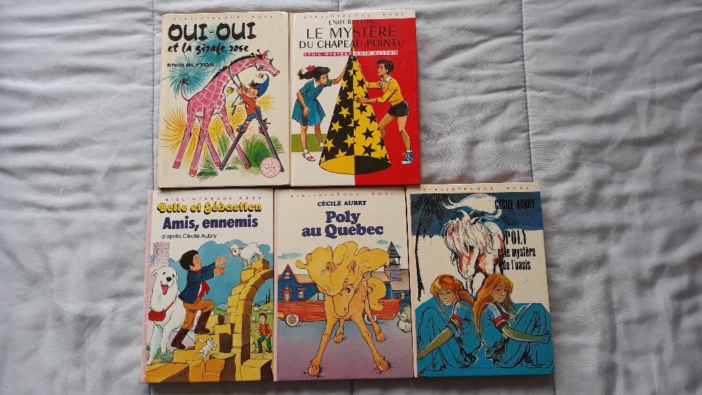 bibliothèque rose, Enlèvement ou Envoi, Utilisé, Fiction général