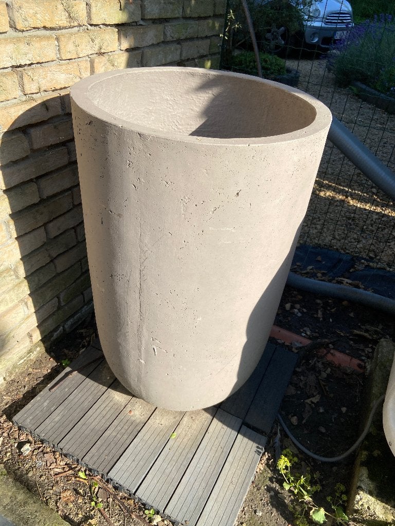 Bloembak fiberclay, Ophalen, Overige materialen, Zo goed als nieuw, Overige vormen