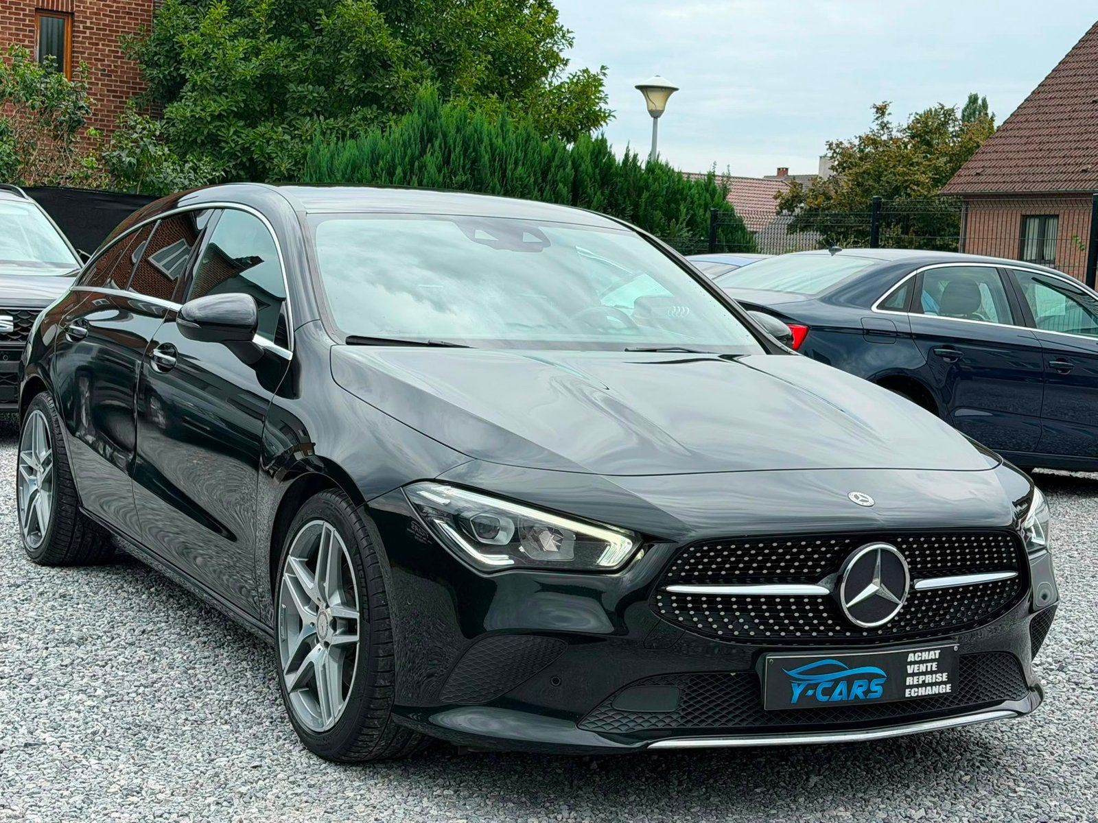 MERCEDES CLA 180D //BOITE AUTO// shooting brake, Auto's, CLA, Zwart, Leder, Bedrijf