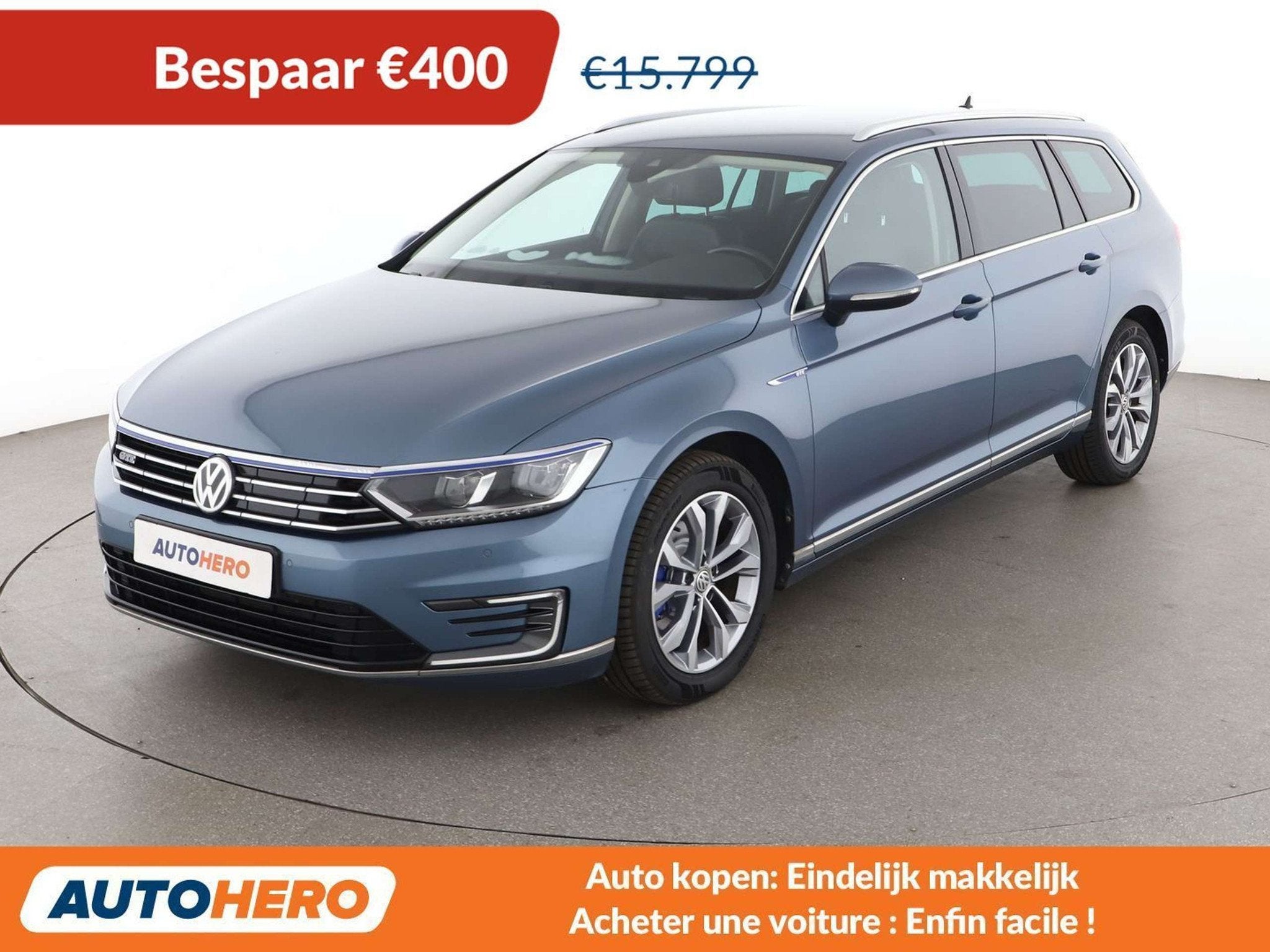 Volkswagen Passat 1.4 GTE (année de construction 2017), Autos, 218 ch, Achat, 4 portes, Noir